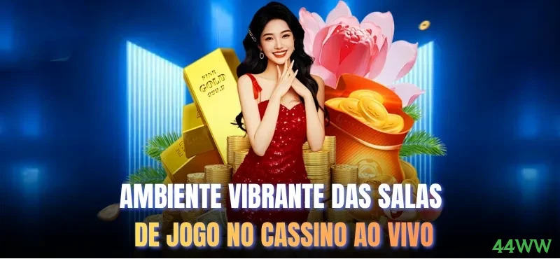 Cassino ao vivo da 44ww com dealers reais